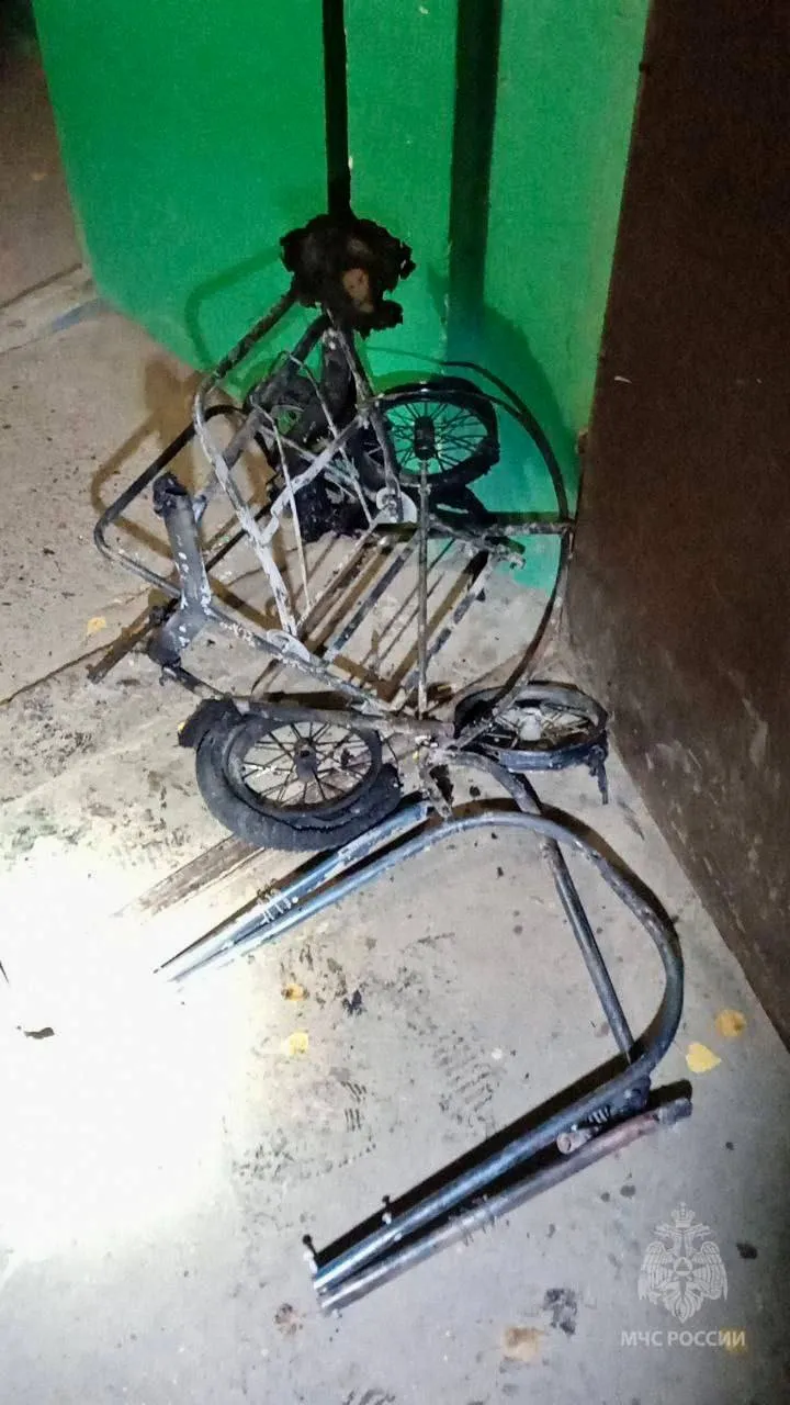 Двое детей пострадали при пожаре в Уфе